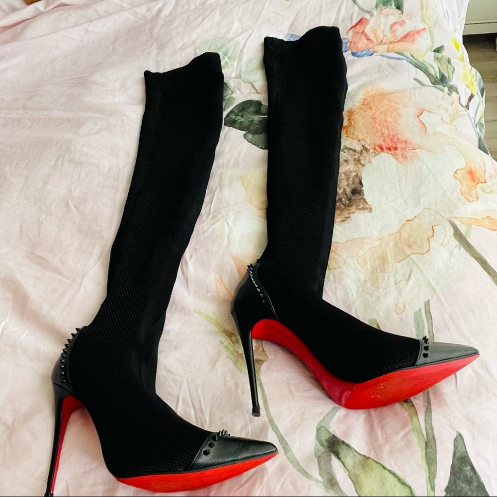 Christian Louboutin Sock Boots - Rare find! - Picture 9 of 16